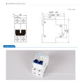 Saip/Saipwell China Hersteller 100A 2 Pole IP65 wasserdichte elektrische DC MCB